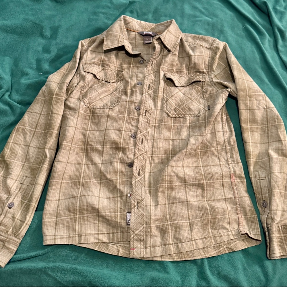 Outdoor Research Plaid Button-Up Shirt